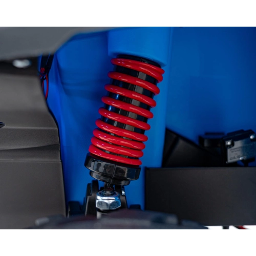 Quad na akumulator dla dzieci Can Am Outlander ATV z pilotem Niebieski DK-CA005.2.4GHZ